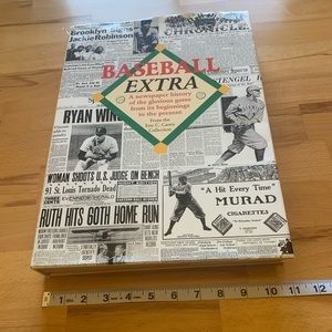 Baseball extra a newspaper history of the glorious game from its beginnings